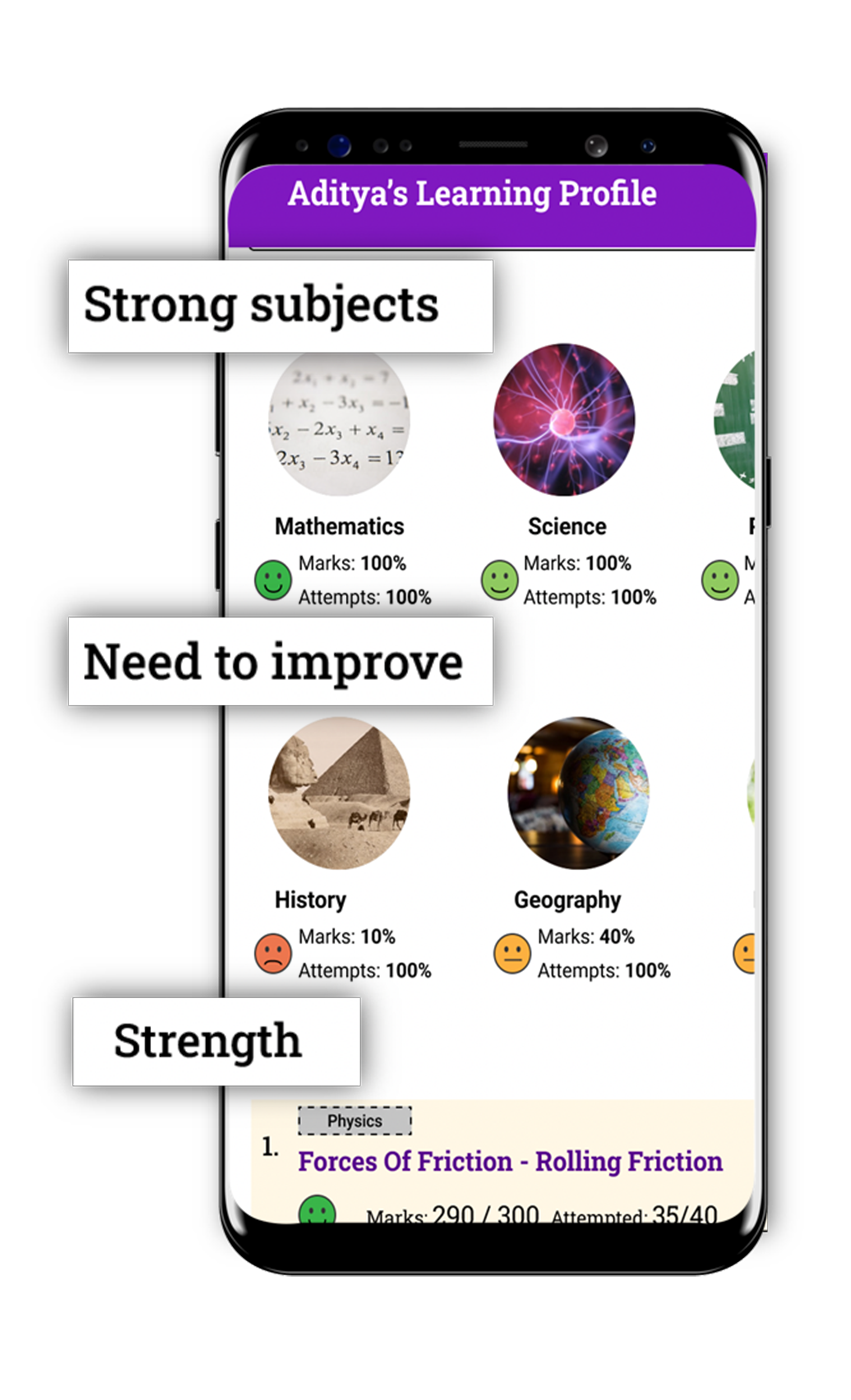 Fliplearn Practice mode